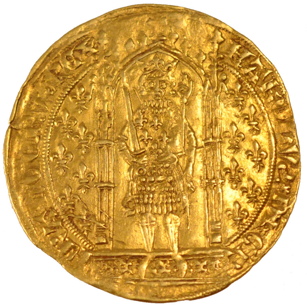 FRANCE, Franc à pied, AU(50-53), Gold, Duplessy #360 A, 3.74