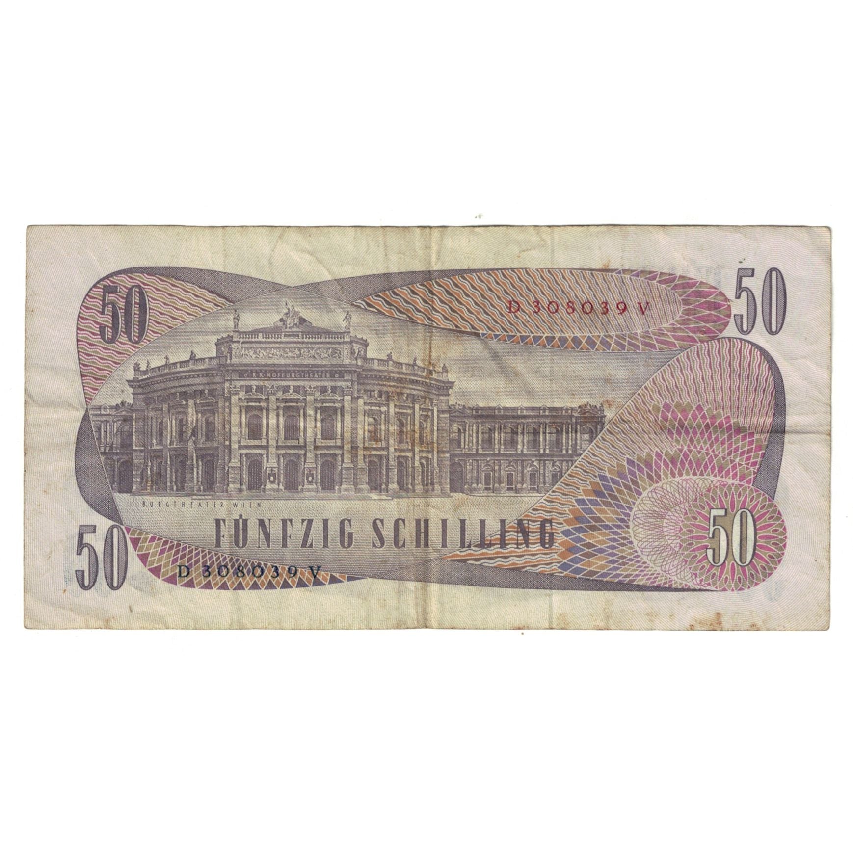 Banknote, Austria, 50 Schilling, 1970, 1970-02-02, KM:143a, VF(30-35)
