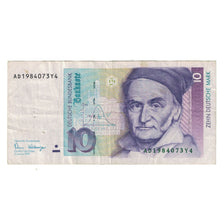 Biljet, Federale Duitse Republiek, 10 Deutsche Mark, 1989-1991, 1989-01-02