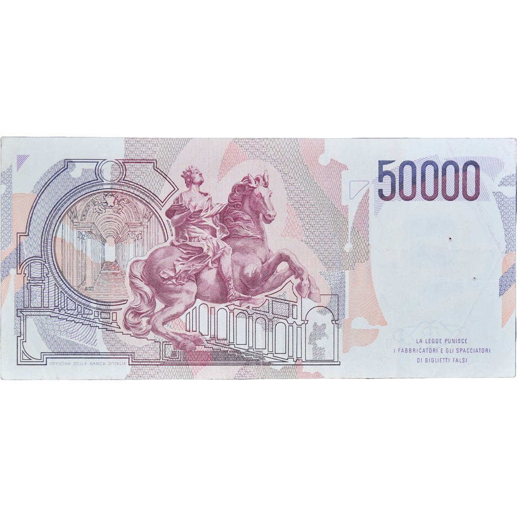 Billet, Italie, 50,000 Lire, 1984, 1984-02-06, KM:113a, TTB