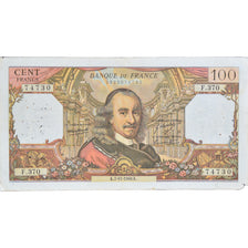 France, 100 Francs, Corneille, 1968, F.37074730, VF(20-25), Fayette:65.24