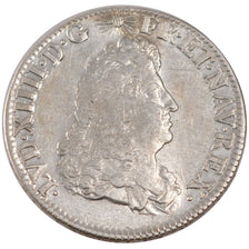 Francia, 1/4 Ecu, 1686, Lille, BB+, Argento, Gadoury:149