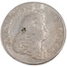 FRANCE, 1/4 Écu de Flandre, 1/4 ECU, 1688, Lille, KM #260.2, VF(20-25), Silver, 
