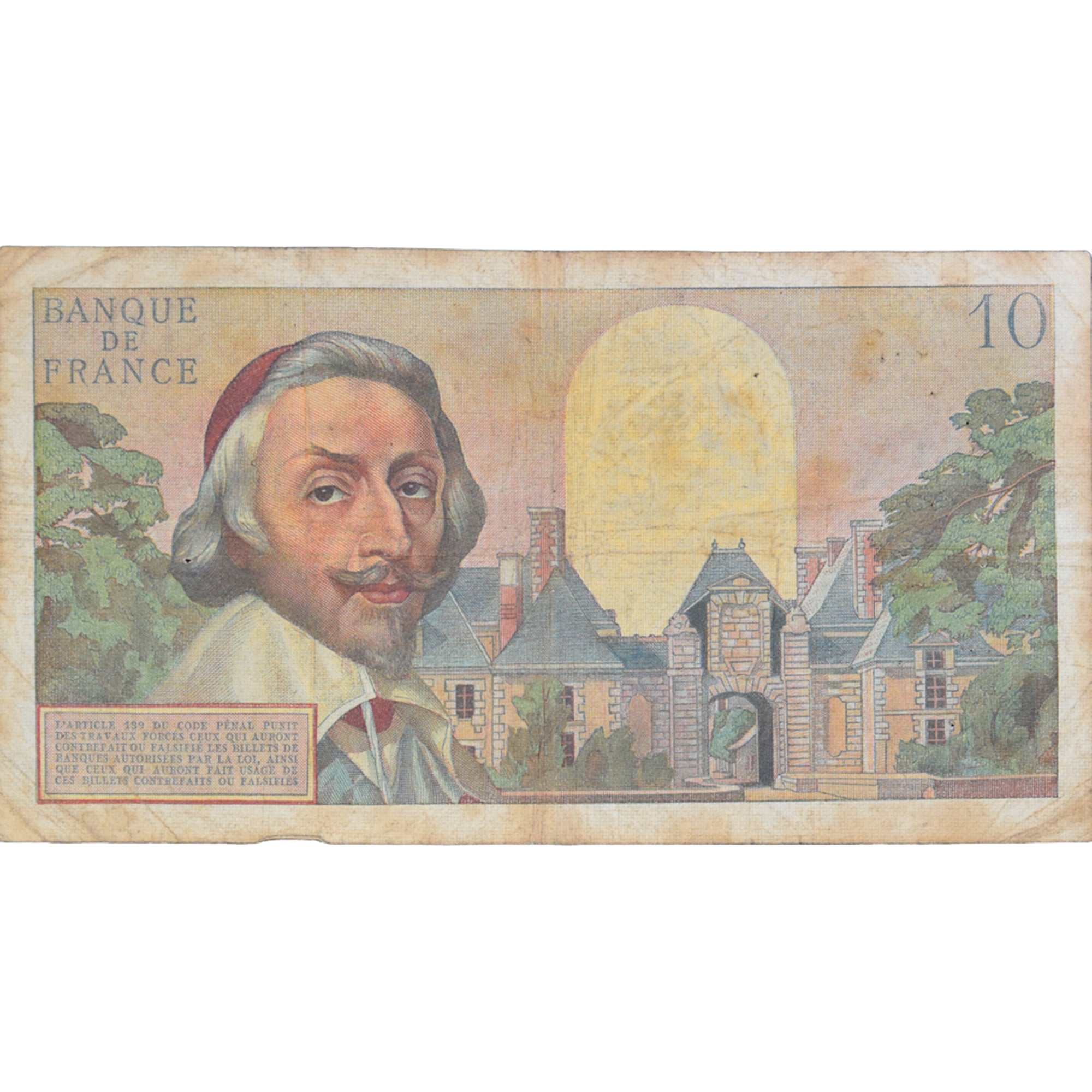 Francia, 10 Nouveaux Francs, Richelieu, 1960, X.4874255, MB, Fayette:57.5
