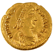 Monnaie, Honorius, Solidus, Ravenna, SUP, Or, RIC:1319