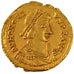 Honorius, Solidus, Ravenna, AU(50-53), Gold, RIC #1319, 4.44