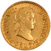 SPAIN, 1/2 Escudo, 1817, Madrid, KM #492, AU(55-58), Gold, 1.74