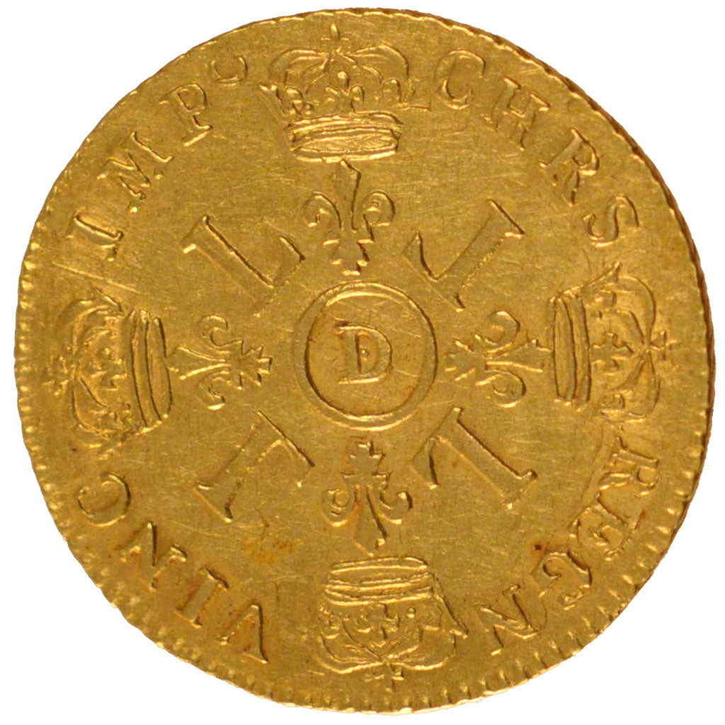 Louis XIV, Louis d'or aux 4 L