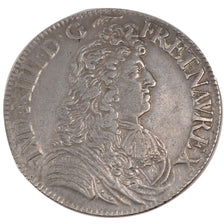 Moneda, Francia, Louis XIV, Écu à la cravate, Ecu, 1680, Paris, MBC+, Plata
