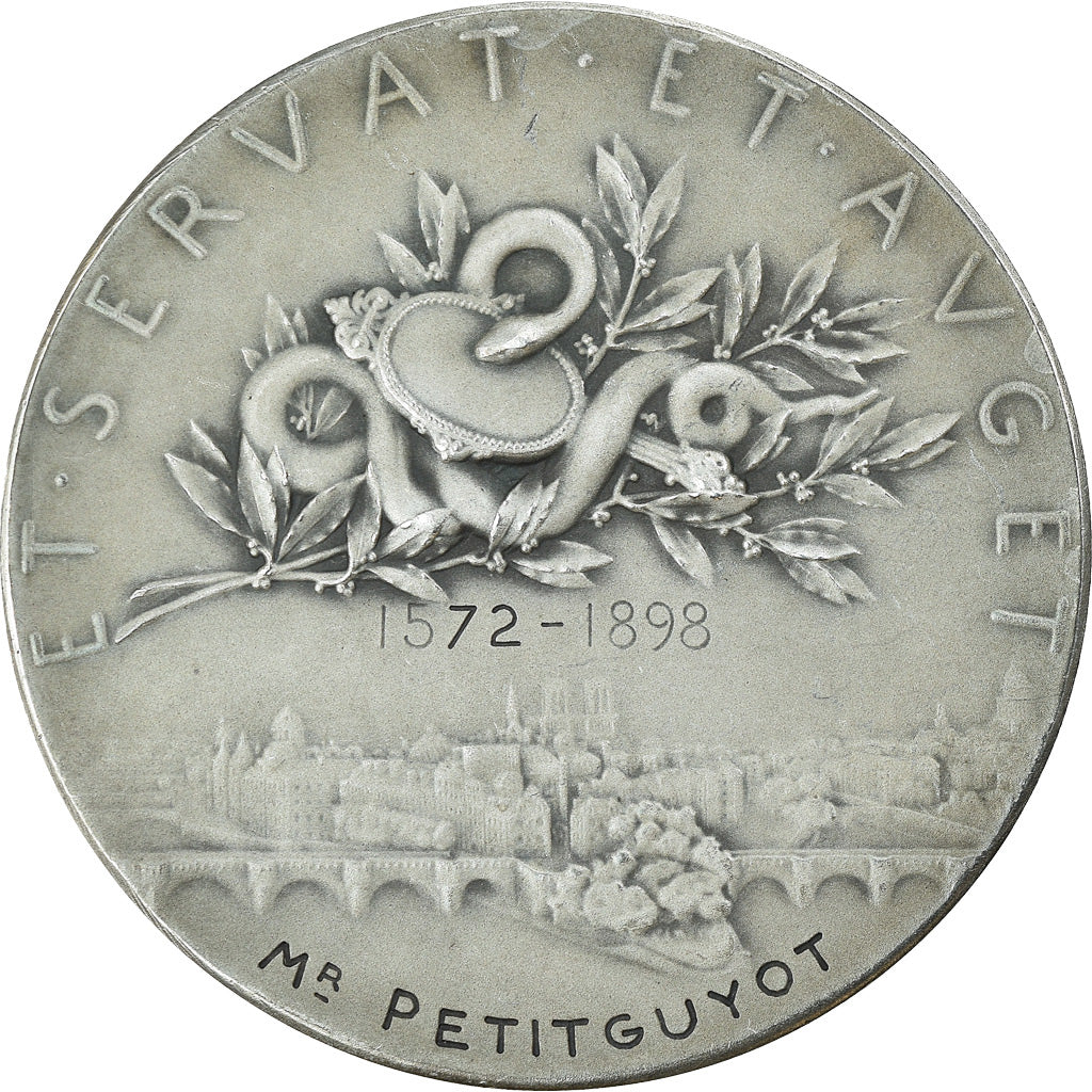 France, Medal, Exposition de Paris, 1898, O.Roty, MS(63), Silver