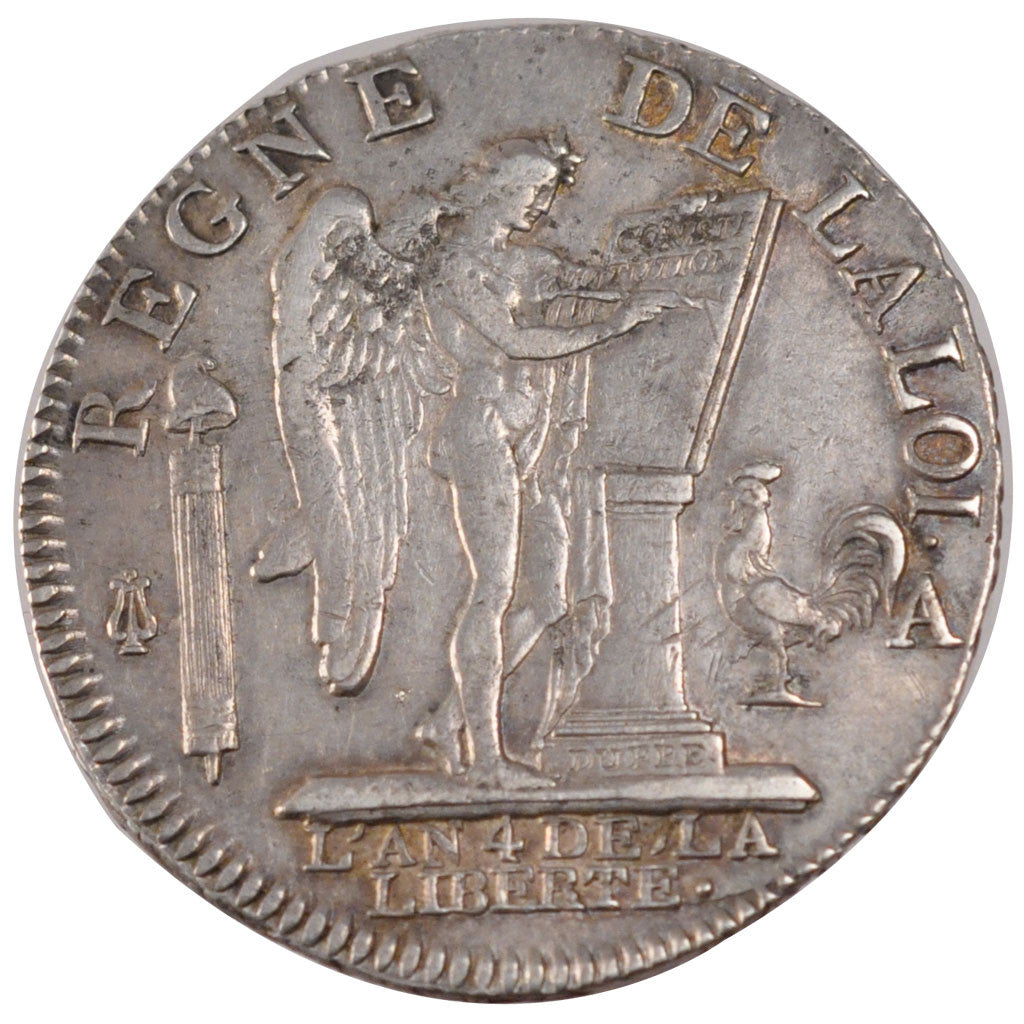 Constitution, 1/2 Ecu de 3 Livres François