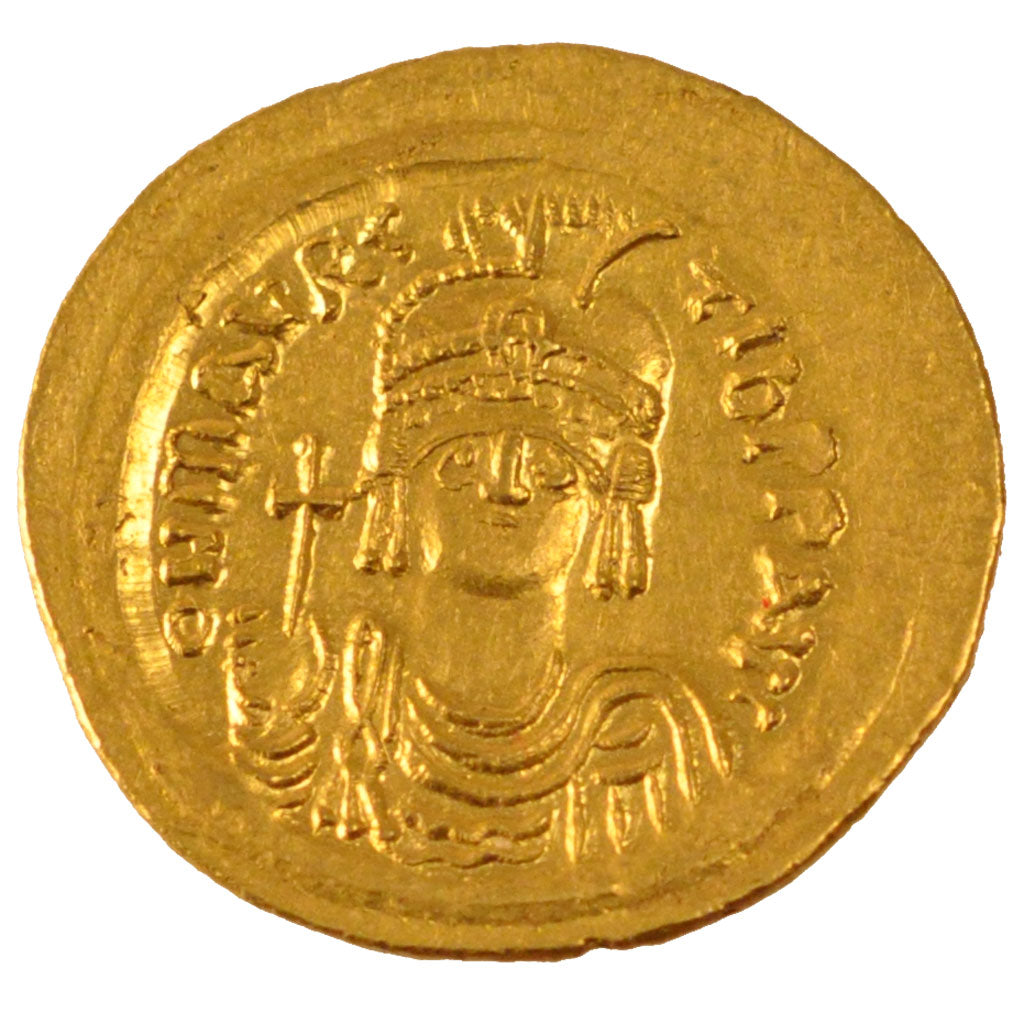 Maurice Tiberius 582-602, Solidus, Constantinople, MS(60-62), Gold, Sear #478,..