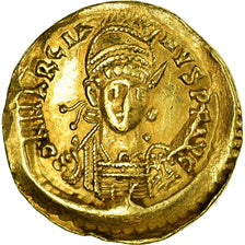 Coin, Marcia, Solidus, Constantinople, AU(55-58), Gold, RIC:510