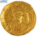 Coin, Marcia, Solidus, Constantinople, graded, NGC, Ch XF, 2048209-006