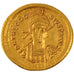 Theodosius I, Solidus, Constantinople, AU(50-53), Gold, RIC #225, 4.43
