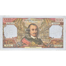France, 100 Francs, Corneille, 1972, B.61582641, TB, Fayette:65.38, KM:149d