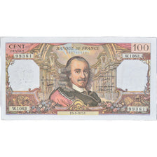 France, 100 Francs, Corneille, 1977, W.106399381, EF(40-45), Fayette:65.57