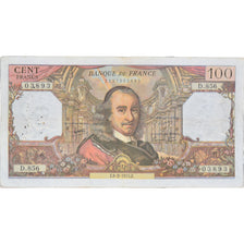 France, 100 Francs, Corneille, 1975, D.85603893, EF(40-45), Fayette:65.48