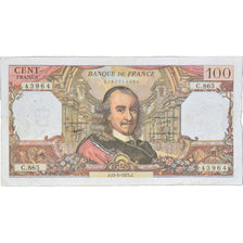 Francia, 100 Francs, Corneille, 1975, C.86543964, MB, Fayette:65.49, KM:149e