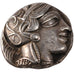 Attica, Athens (490-407 BC), Tetradrachm, Athens, AU(50-53), Silver, 17.18