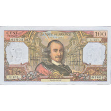 Francia, 100 Francs, Corneille, 1973, U.76701802, MBC, Fayette:65.44, KM:149d