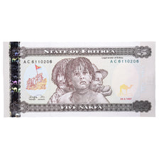 Banknote, Eritrea, 5 Nakfa, 1997, 1997-05-24, KM:2, UNC(65-70)