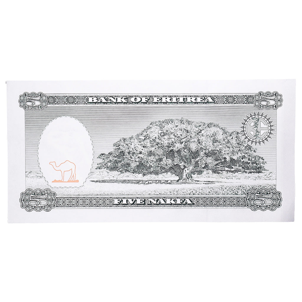 Banknote, Eritrea, 5 Nakfa, 1997, 1997-05-24, KM:2, UNC(65-70)