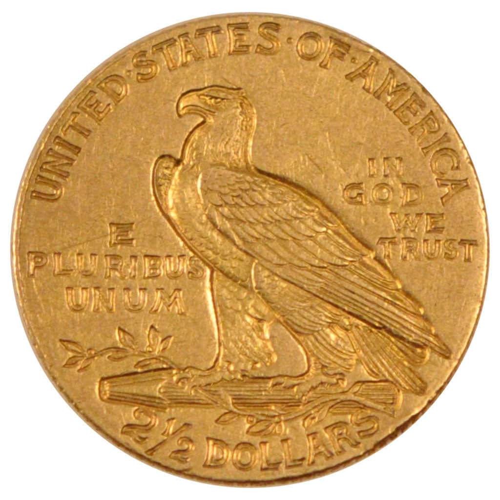UNITED STATES, Indian Head, $2.50, Quarter Eagle, 1911, U.S. Mint, KM #128,...