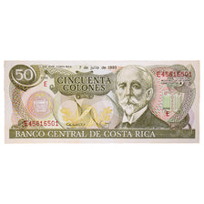 Banknote, Costa Rica, 50 Colones, 1993, 1993-07-07, KM:257a, AU(55-58)