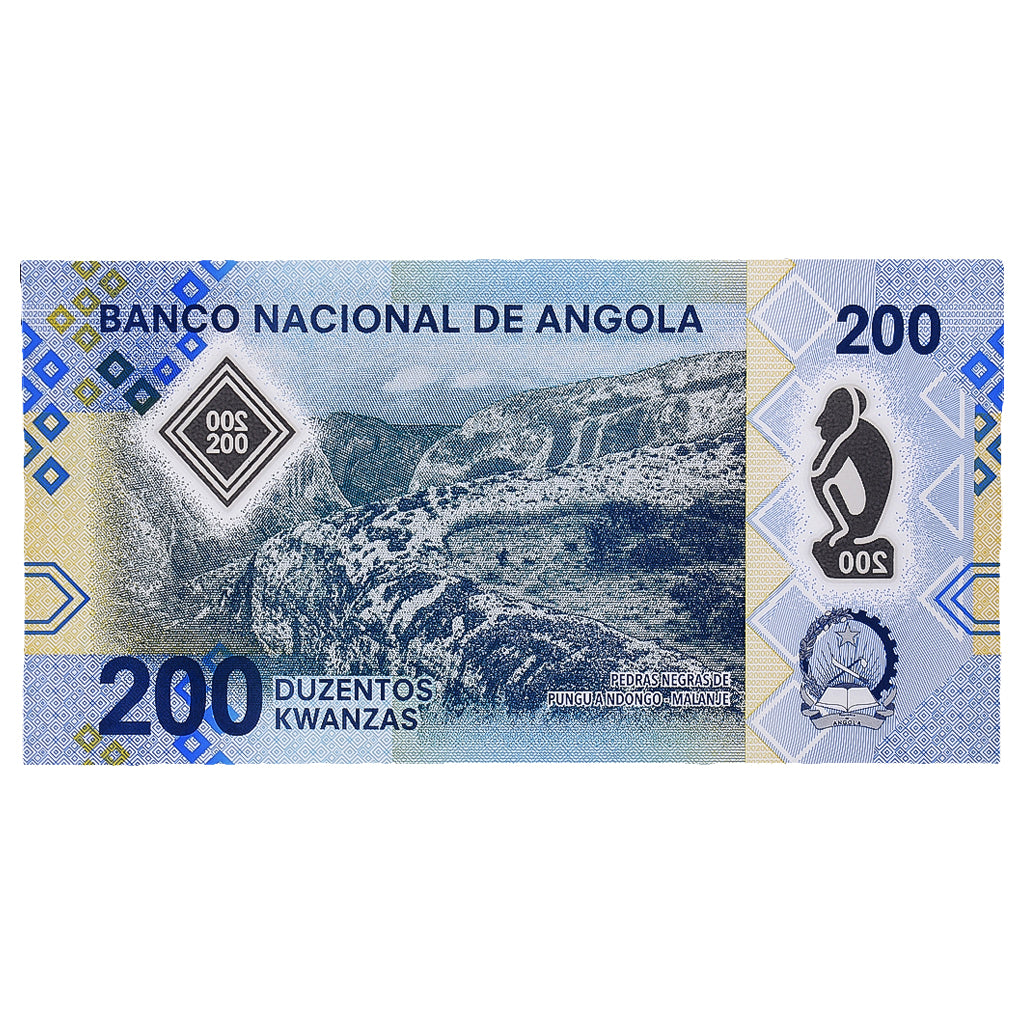 Banconote, Angola, 200 Kwanzas, 2020, FDS