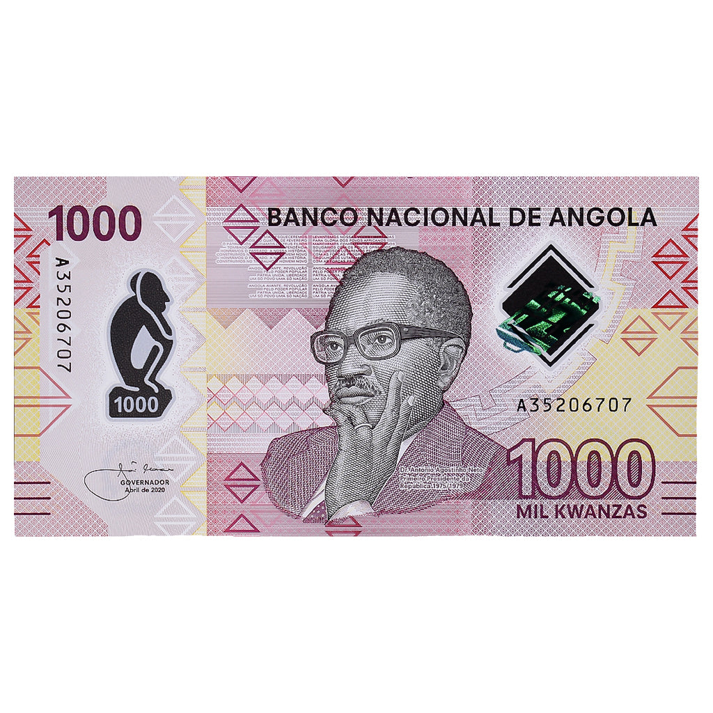 Banknote, Angola, 1000 Kwanzas, 2020, UNC(65-70)