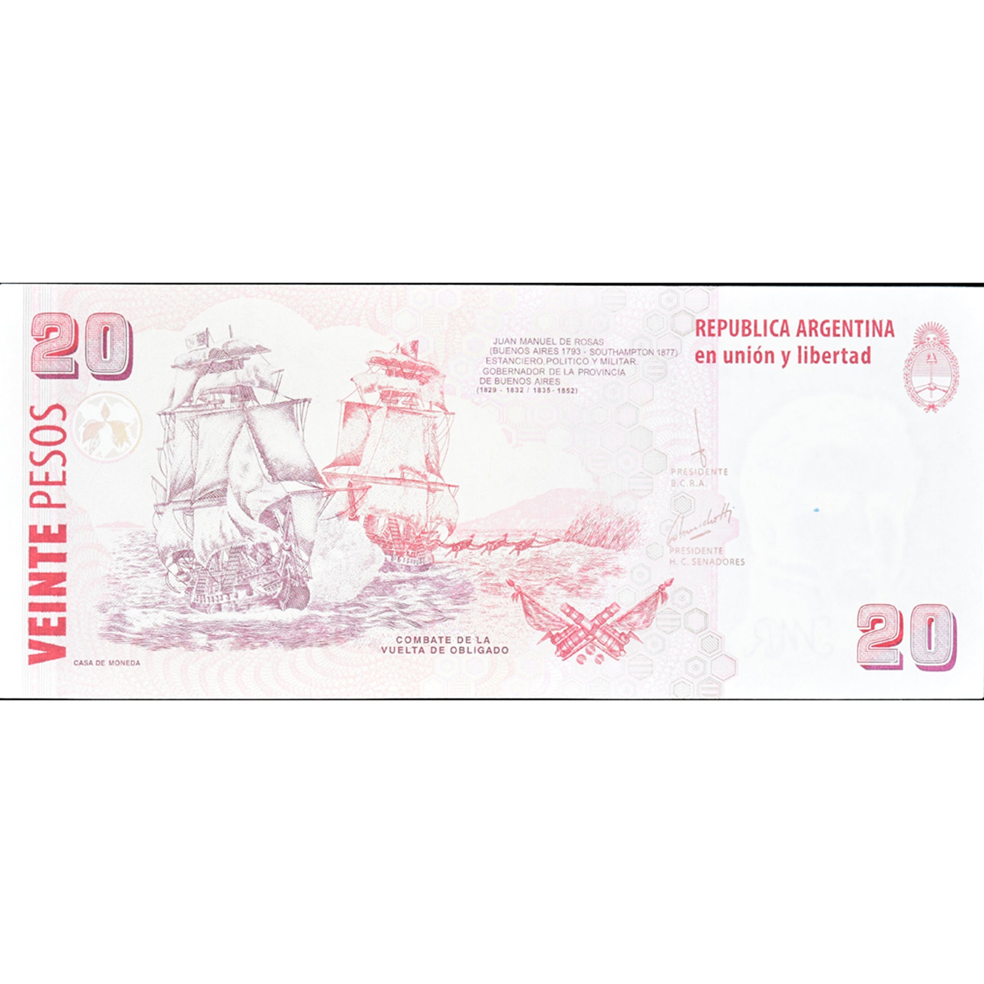 Banconote, Argentina, 20 Pesos, KM:349, FDS