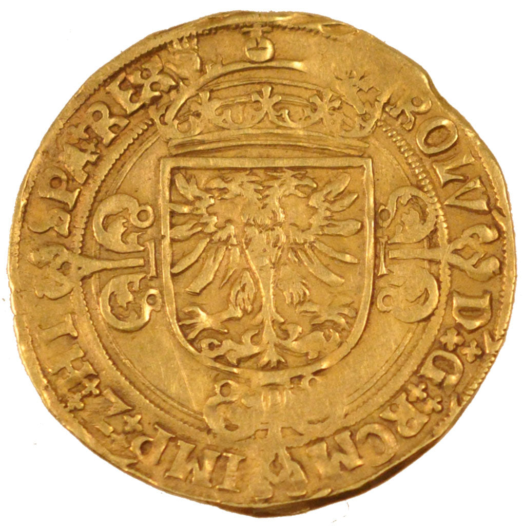 Belgique, Brabant, Charles Quint, Demi Réal d'or