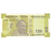 India, 20 Rupees, 2022, UNZ