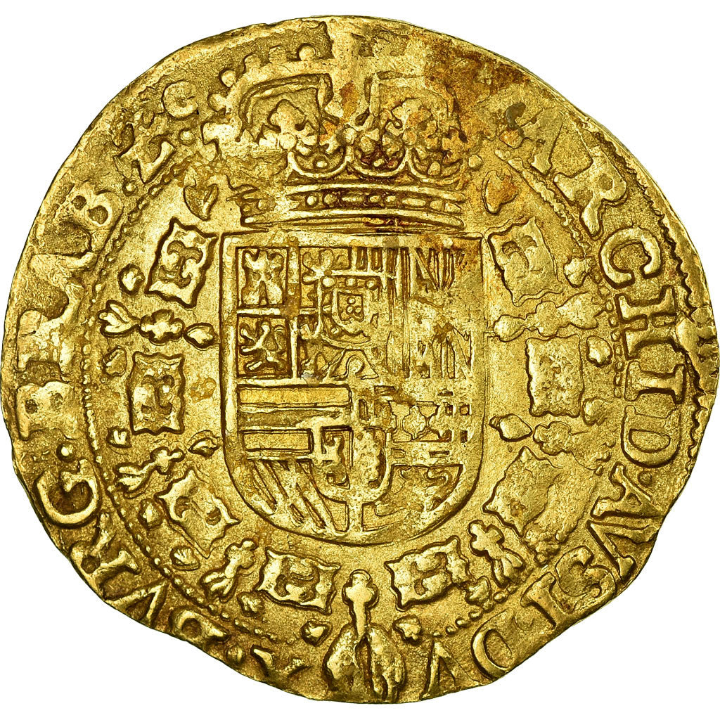 Coin, Spanish Netherlands, BRABANT, Souverain Ou Lion D'or, 1654, Brussels