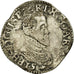 Moneda, Francia, Ecu, 1592, Arras, MBC, Plata, Boudeau:1979