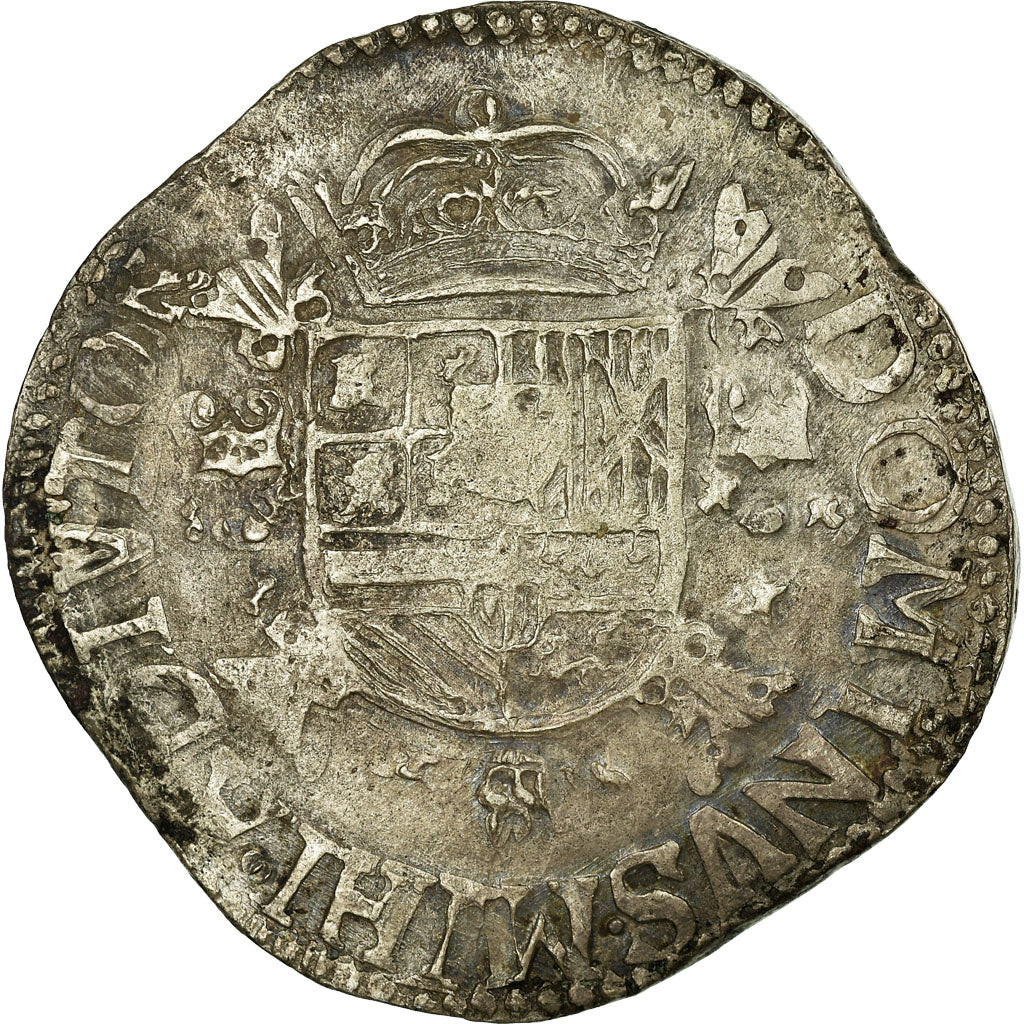 Coin, France, Ecu, 1592, Arras, EF(40-45), Silver, Boudeau:1979