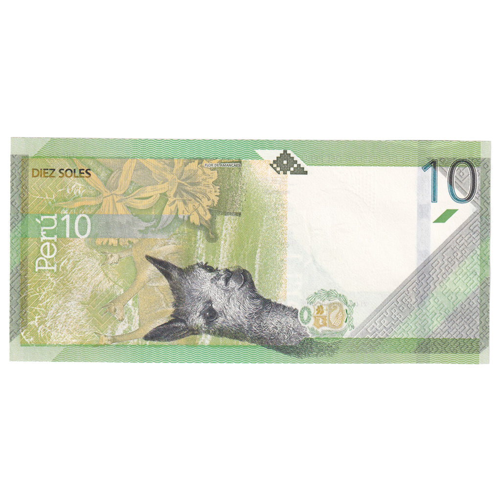 Billete, 10 Soles, 2019, Perú, 2019-03-21, UNC