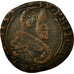 Coin, Spanish Netherlands, Artois, Liard, 1636, Arras, F(12-15), Copper