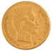 FRANCE, Napoléon III, 5 Francs, 1860, Strasbourg, KM #787.2, VF(30-35), Gold, G.