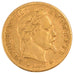 FRANCE, Napoléon III, 5 Francs, 1868, Paris, KM #803.1, EF(40-45), Gold, Gadoury