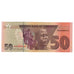 Nota, Zimbabué, 50 Dollars, 2020, UNC(65-70)