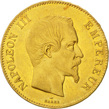 Monnaie, France, Napoleon III, Napoléon III, 100 Francs, 1858, Paris, TTB+, Or