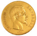 FRANCE, Napoléon III, 100 Francs, 1858, Paris, KM #786.1, EF(40-45), Gold, G...