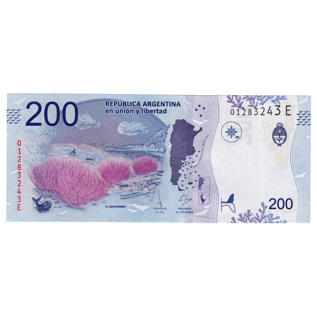 Billete, 200 Pesos, Argentina, UNC