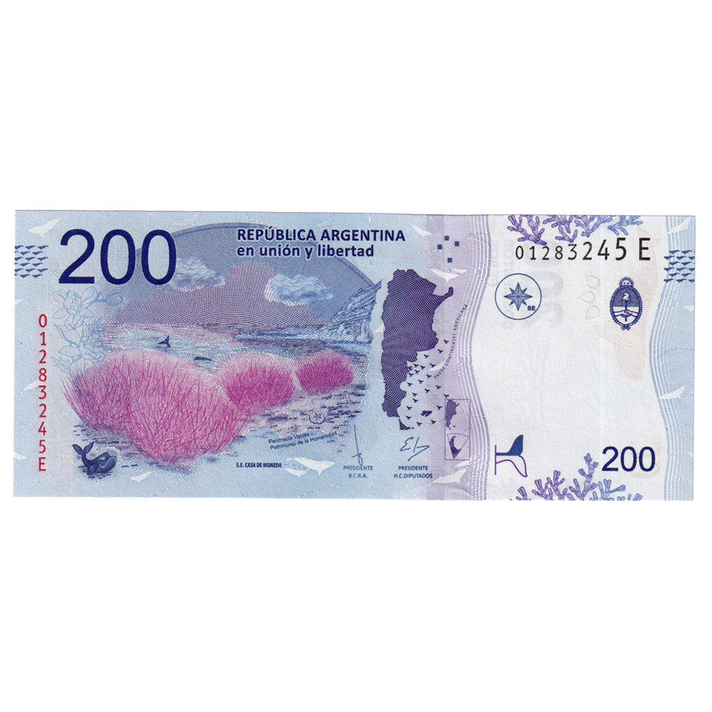 Billete, 200 Pesos, Argentina, UNC
