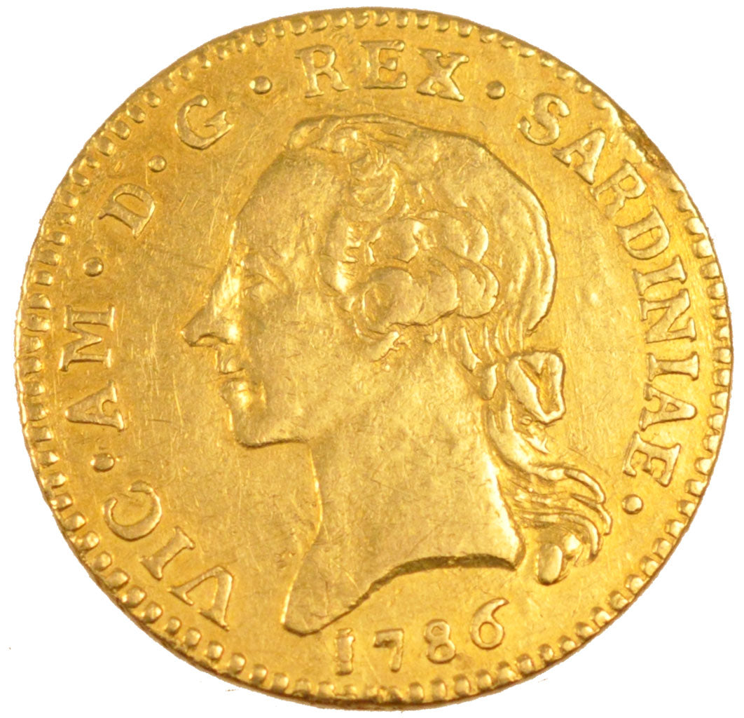 Italie, Sardaigne, Victor Amédée III, Doppia