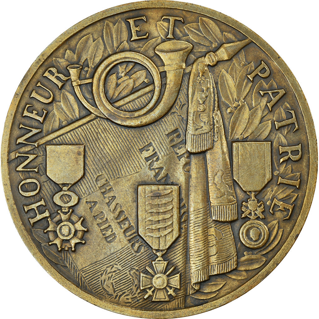 France, Médaille, Honneur et Patrie, Chasseurs à Pied, Politics, Society, War