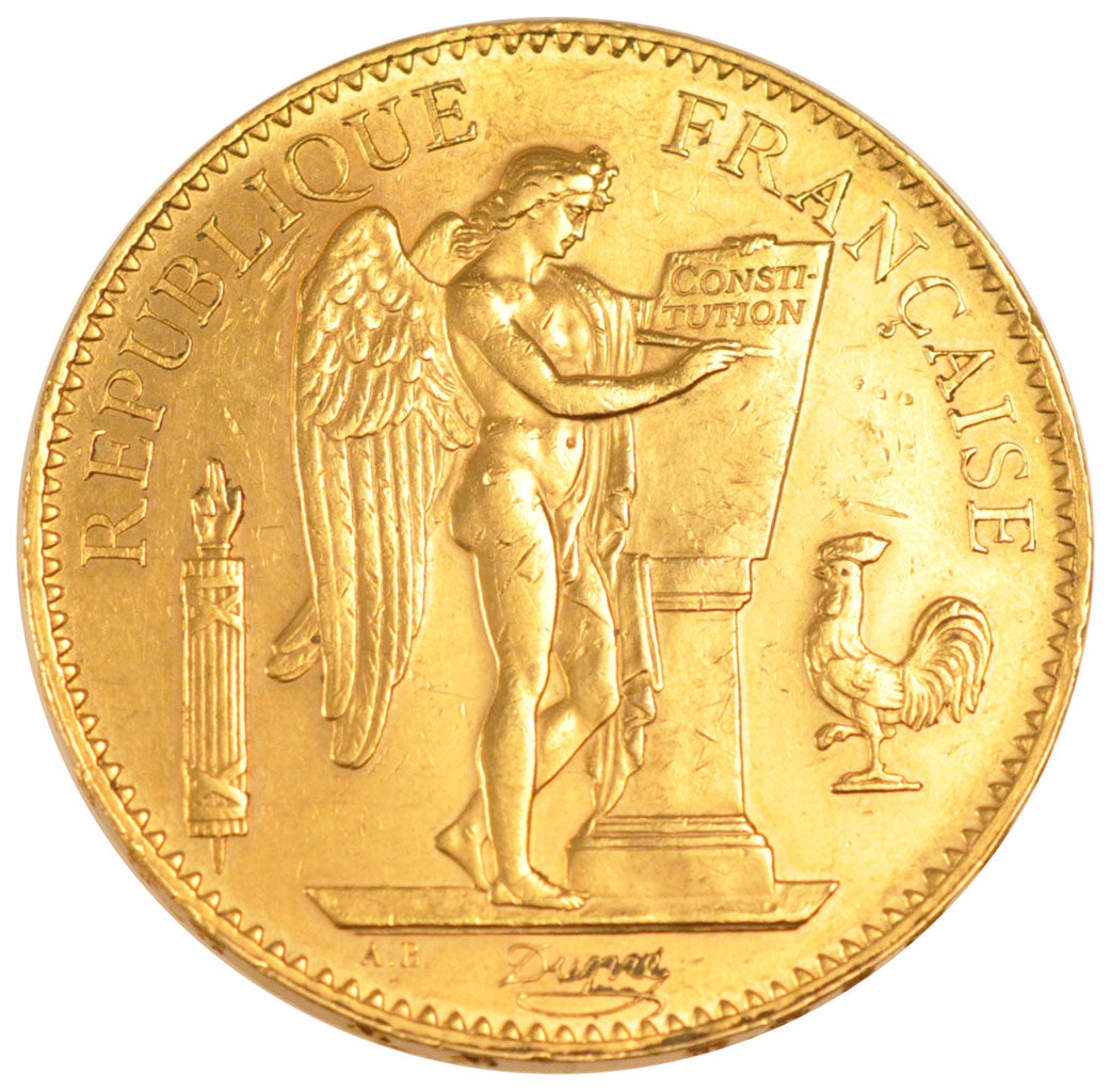 IIIème République, 100 Francs or Génie