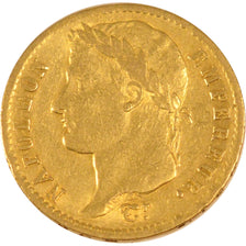 Moneda, Francia, Napoléon I, 20 Francs, 1812, Paris, MBC, Oro, Gadoury:1025